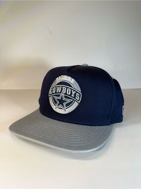 Dallas Cowboys Navy and Gray Snapback Hat